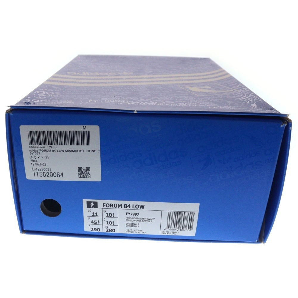 adidas(アディダス) FORUM 84 LOW フォーラム ローカットスニーカー FY7997 US11/29.0cm ホワイト