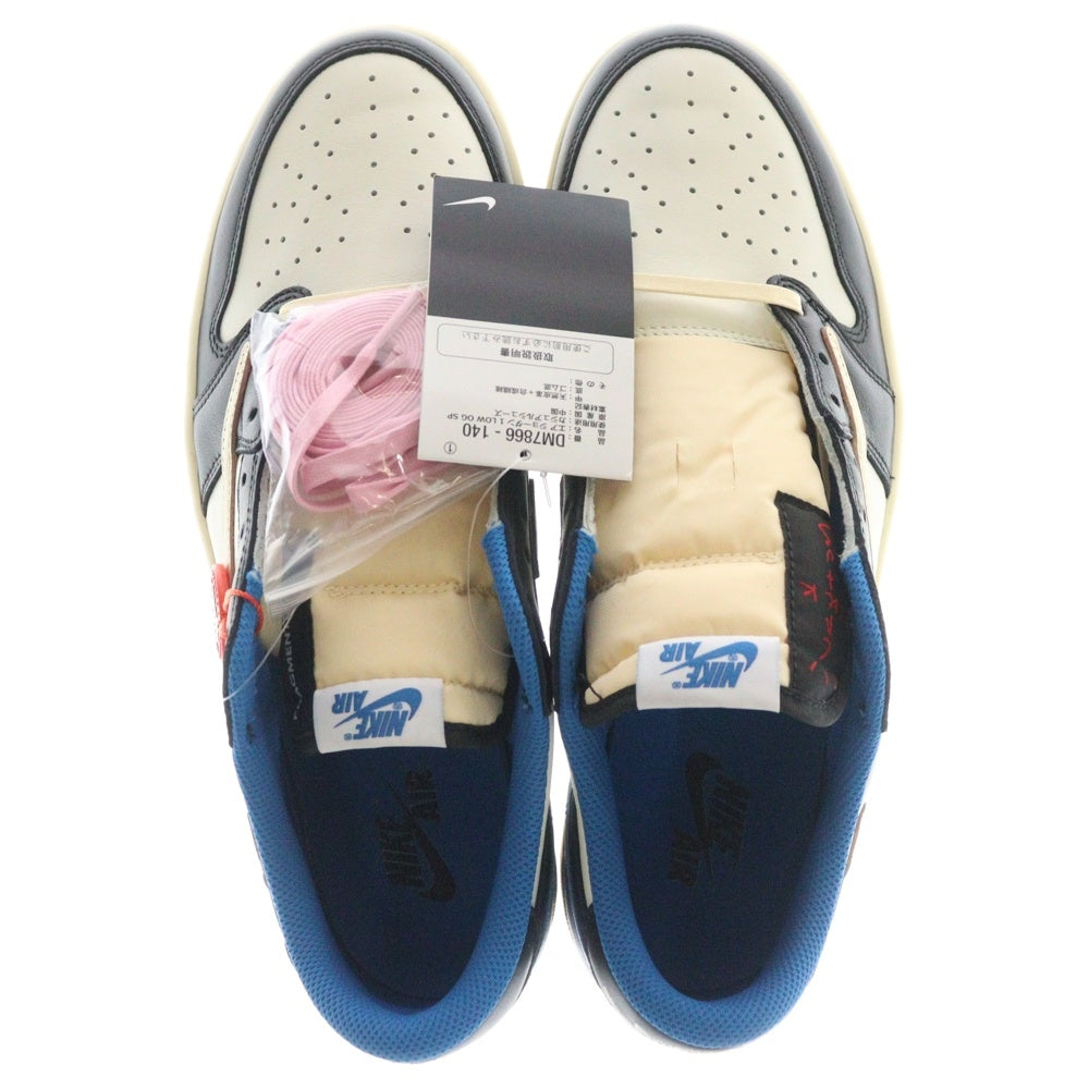 NIKE(ナイキ) ×TRAVIS SCOTT FRAGMENT DESIGN AIR JORDAN 1 LOW OG SP DM7866-140 トラヴィススコット フラグメント エアジョーダン1 ローカットスニーカー US11/29.0cm