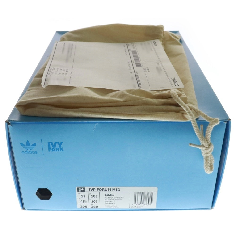 adidas(アディダス) IVP FORUM MID フォーラム ミッドカットスニーカー GW2857 US11/29.0cm ホワイト