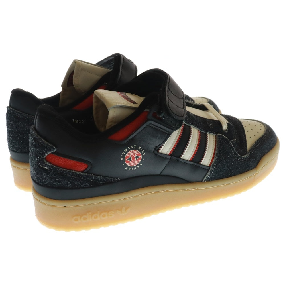 adidas(アディダス) ×MIDWEST KIDS FORUM 84 ×ミッドウェストキッズ フォーラム ローカットスニーカー GW0035 US11/29.0cm ブラック