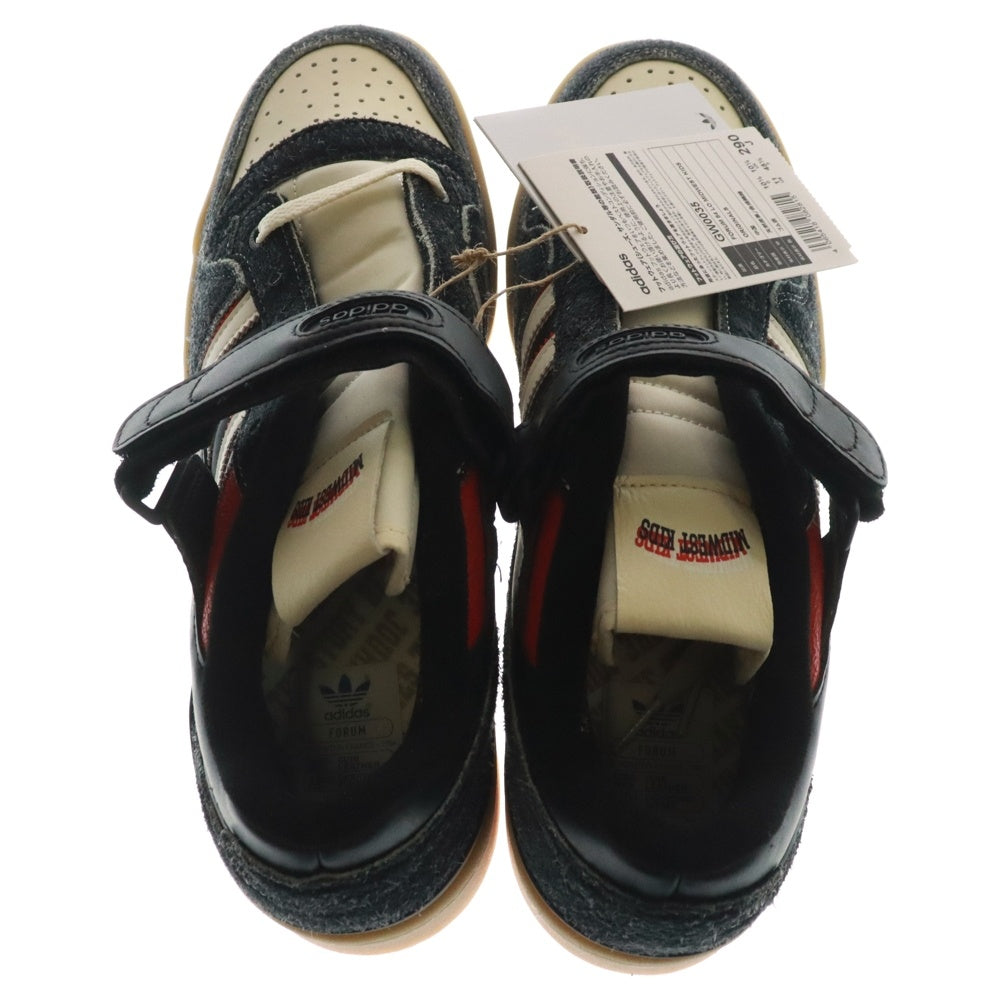 adidas(アディダス) ×MIDWEST KIDS FORUM 84 ×ミッドウェストキッズ フォーラム ローカットスニーカー GW0035 US11/29.0cm ブラック