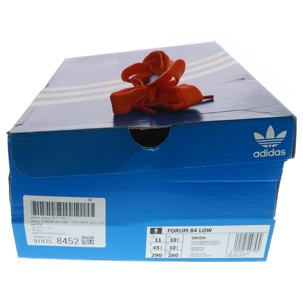 adidas(アディダス) FORUM LOW フォーラム ローカットスニーカー GW4334 US11/29.0cm ブラウン