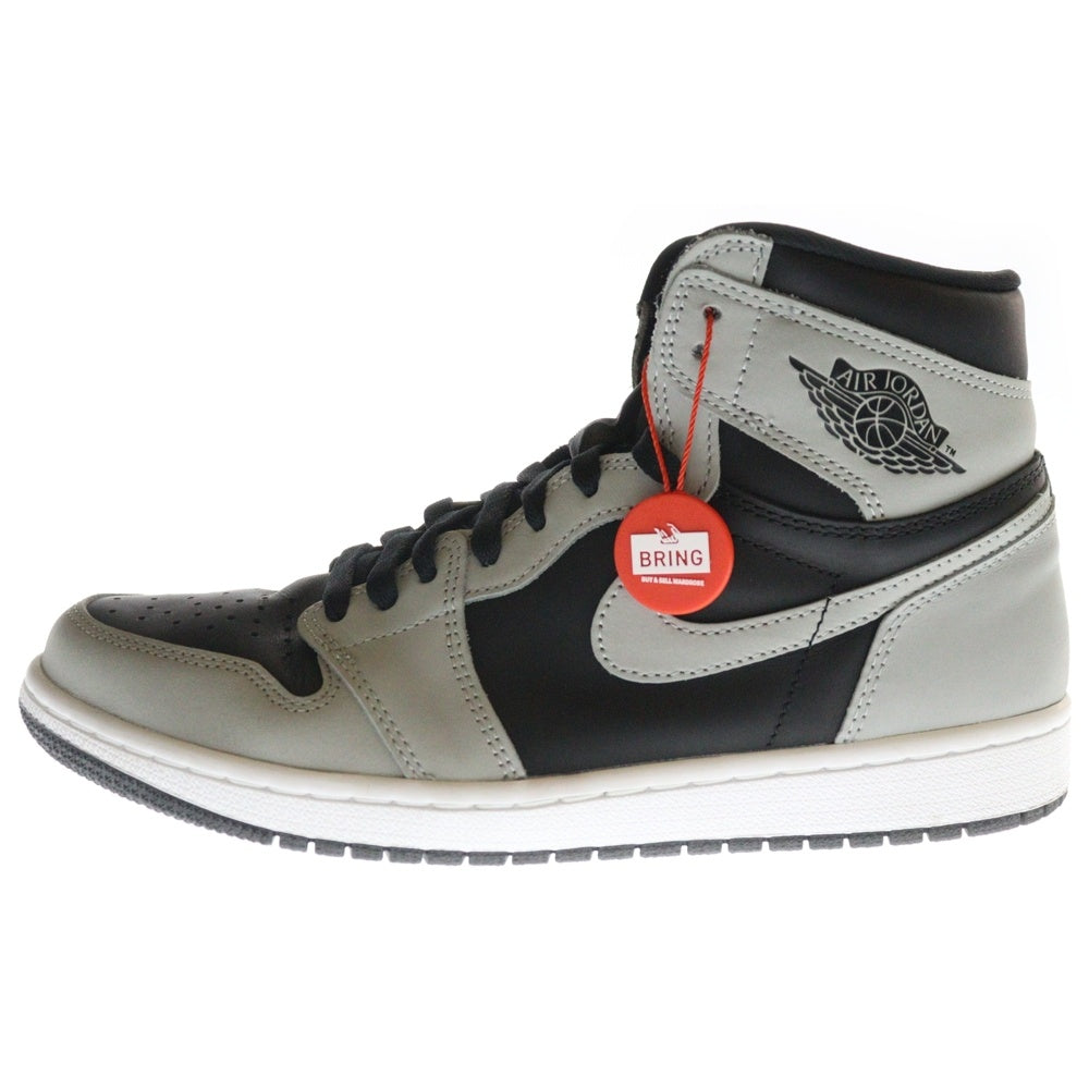 NIKE(ナイキ) AIR JORDAN 1 RETRO HIGH OG SHADOW 2.0 555088-035 エアジョーダン シャドウ ハイカットスニーカー グレー/ブラック US9.5/27.5cm
