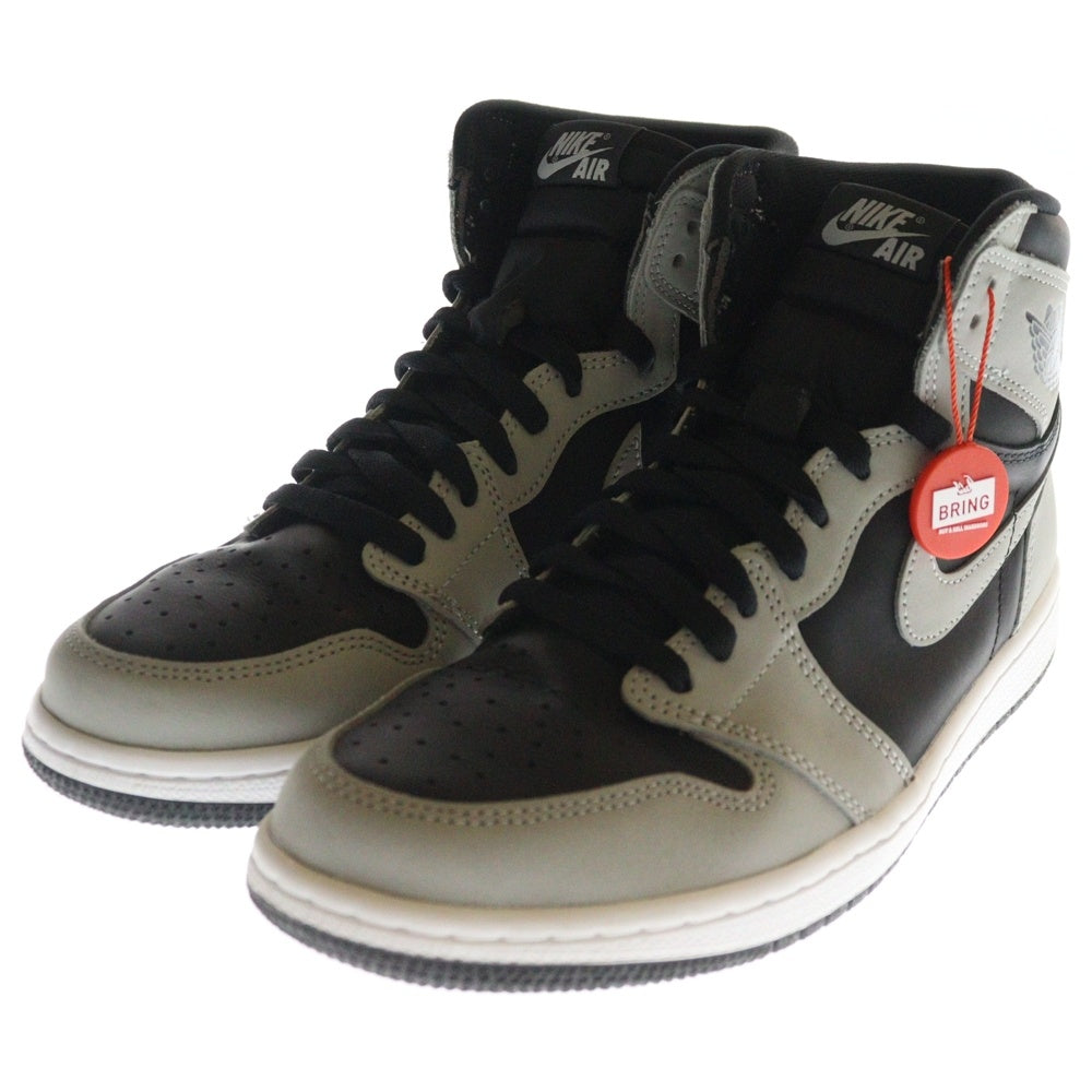 NIKE(ナイキ) AIR JORDAN 1 RETRO HIGH OG SHADOW 2.0 555088-035 エアジョーダン シャドウ ハイカットスニーカー グレー/ブラック US9.5/27.5cm