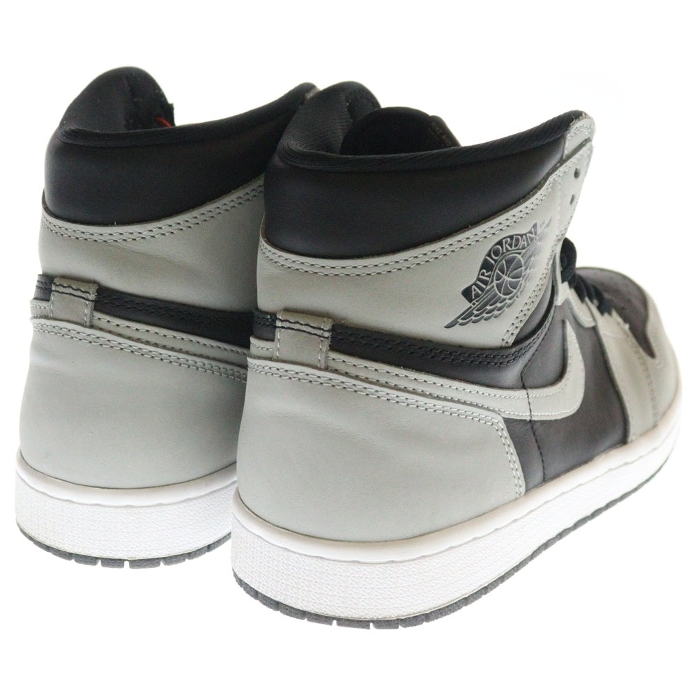 NIKE(ナイキ) AIR JORDAN 1 RETRO HIGH OG SHADOW 2.0 555088-035 エアジョーダン シャドウ ハイカットスニーカー グレー/ブラック US9.5/27.5cm