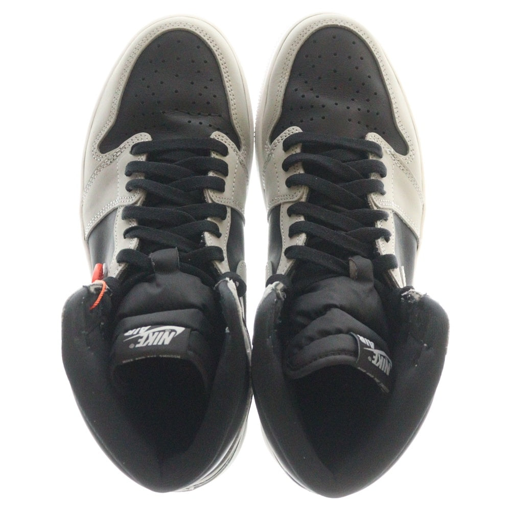 NIKE(ナイキ) AIR JORDAN 1 RETRO HIGH OG SHADOW 2.0 555088-035 エアジョーダン シャドウ ハイカットスニーカー グレー/ブラック US9.5/27.5cm