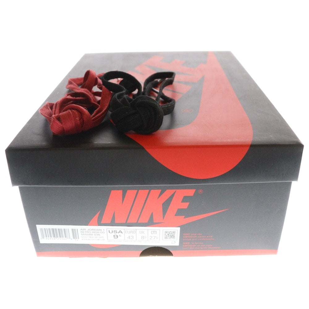 NIKE(ナイキ) AIR JORDAN 1 RETRO HIGH OG SHADOW 2.0 555088-035 エアジョーダン シャドウ ハイカットスニーカー グレー/ブラック US9.5/27.5cm