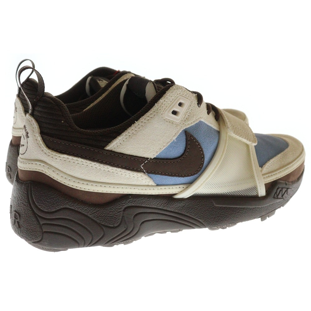 NIKE(ナイキ) ×Travis Scott ZOOM FIELD JAXX LECHE BLUE HQ3072-400 トラヴィス スコット ズーム フィールド ジャックス ローカットスニーカー US9.5/27.5cm