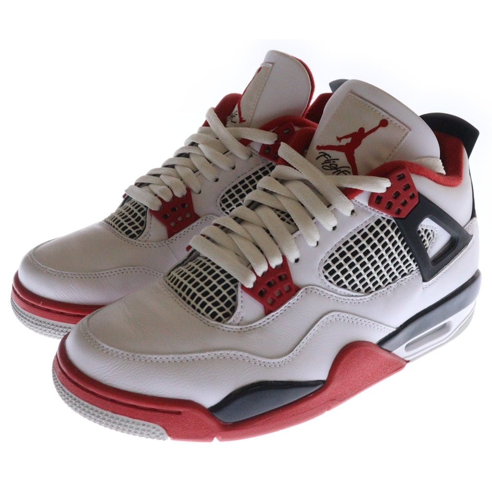 NIKE(ナイキ) AIR JORDAN 4 RETRO OG Fire Red DC7770-160 エアジョーダン4 レトロ OG ファイヤーレッド ハイカットスニーカー レッド US9/27.0cm