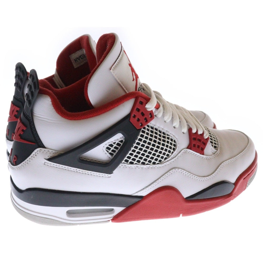 NIKE(ナイキ) AIR JORDAN 4 RETRO OG Fire Red DC7770-160 エアジョーダン4 レトロ OG ファイヤーレッド ハイカットスニーカー レッド US9/27.0cm