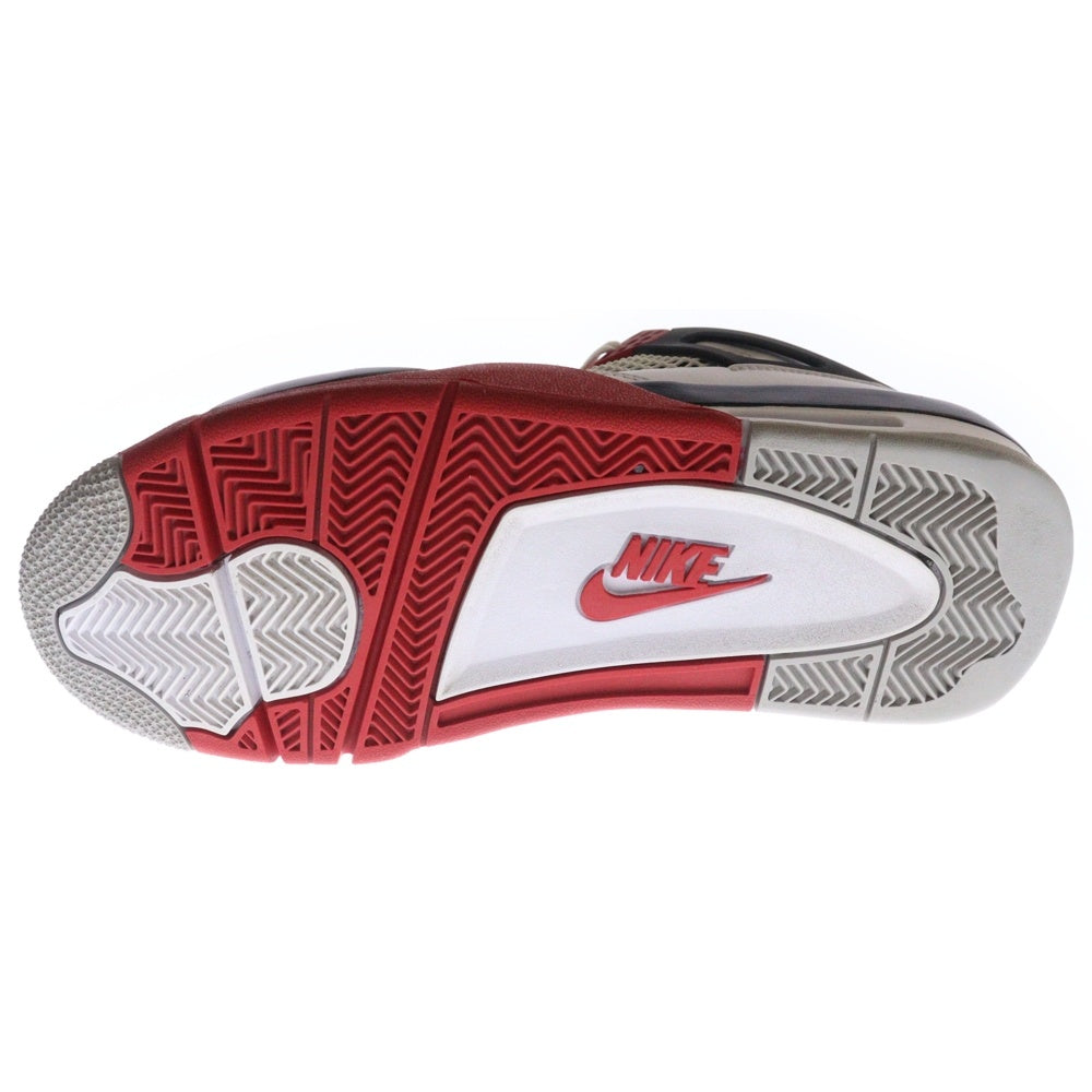 NIKE(ナイキ) AIR JORDAN 4 RETRO OG Fire Red DC7770-160 エアジョーダン4 レトロ OG ファイヤーレッド ハイカットスニーカー レッド US9/27.0cm