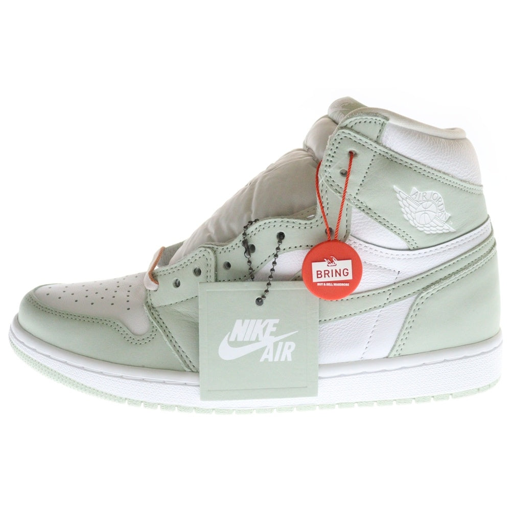 NIKE(ナイキ) WMNS AIR JORDAN 1 HIGH OG SEAFOAM CD0461-002 ウィメンズ エアジョーダン1 シーフォーム ハイカットスニーカー ホワイト US10.5/27.5cm