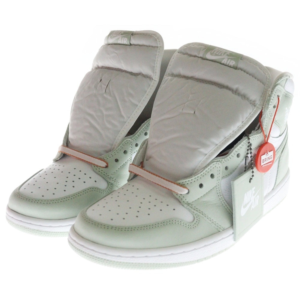 NIKE(ナイキ) WMNS AIR JORDAN 1 HIGH OG SEAFOAM CD0461-002 ウィメンズ エアジョーダン1 シーフォーム ハイカットスニーカー ホワイト US10.5/27.5cm