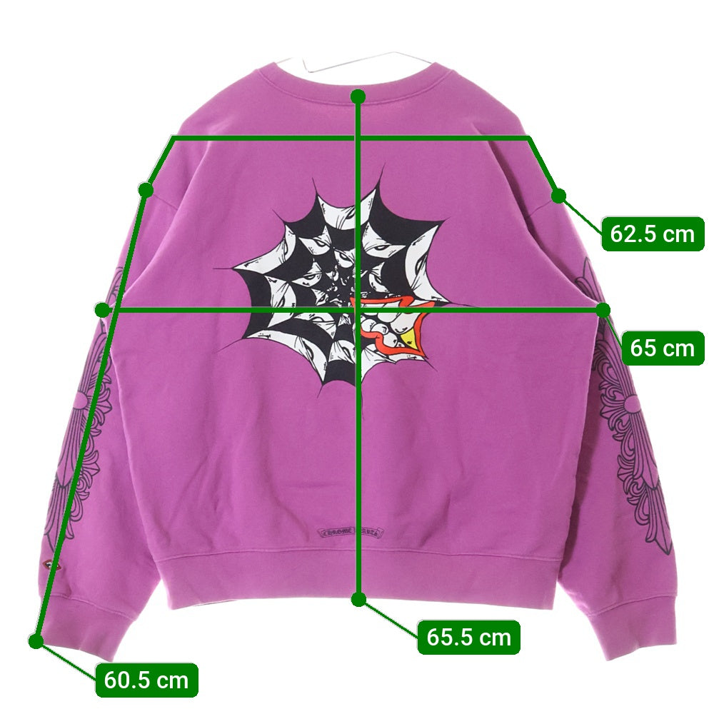 CHROME HEARTS(クロムハーツ) PPO PHYSM LS MATTY BOYバックプリントスウェットトレーナー