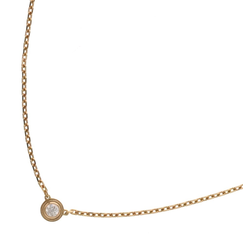 Cartier(カルティエ) SM K18 PG ダムール ピンクゴールド チェーンネックレス