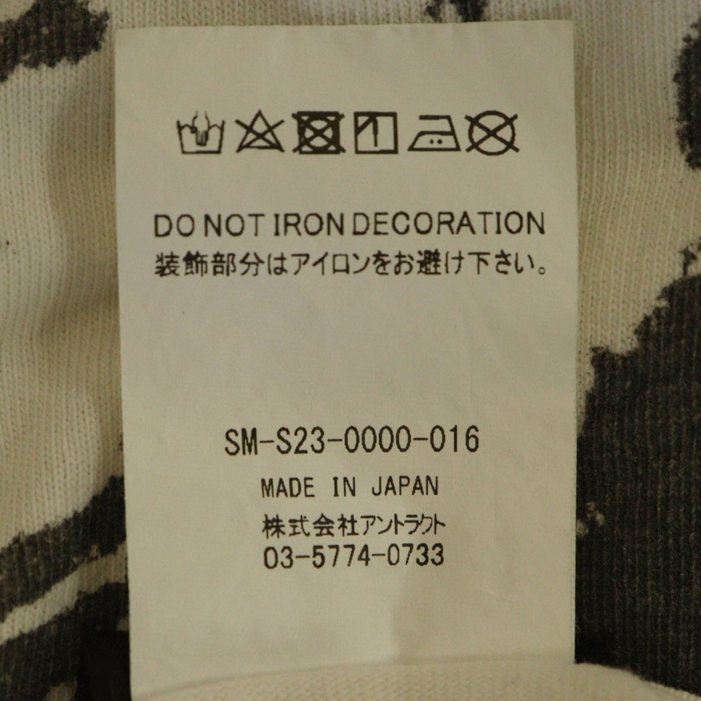 SAINT MICHAEL(セントマイケル) 23SS DEATH EGO デスエゴ 半袖Tシャツ SM-S23-0000-016 ホワイト