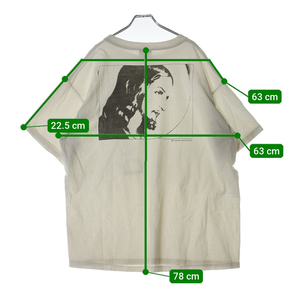 SAINT MICHAEL(セントマイケル) 23SS DEATH EGO デスエゴ 半袖Tシャツ SM-S23-0000-016 ホワイト