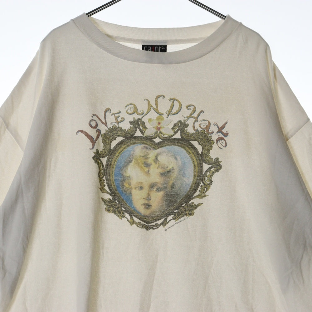SAINT MICHAEL(セントマイケル) 22AW BABY ベイビープリント 半袖Tシャツ SM-A22-0000-006 ホワイト