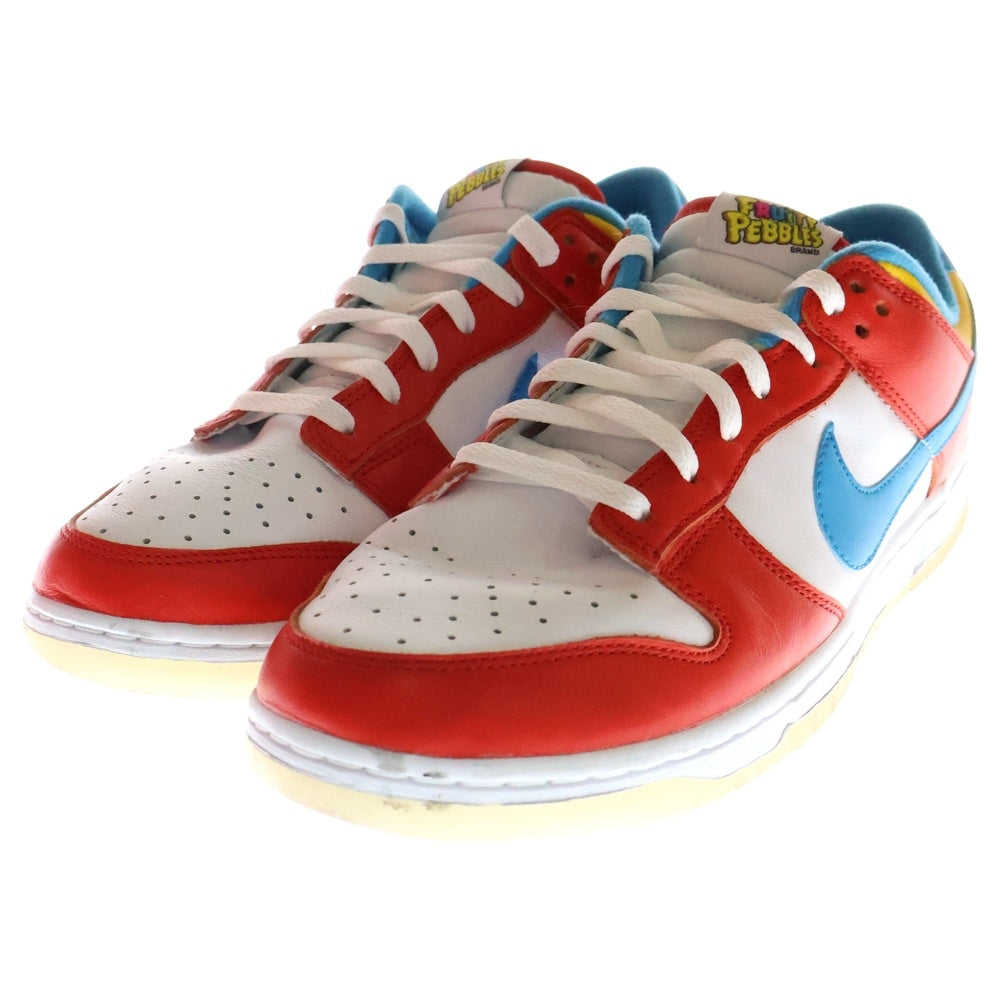 NIKE(ナイキ) ×FRUITY PEBBLES DUNK LOW QS LEBRON DH8009-600 ×フルーティーペブルス ダンクロー レブロンジェームズ ローカットスニーカー US10/28cm