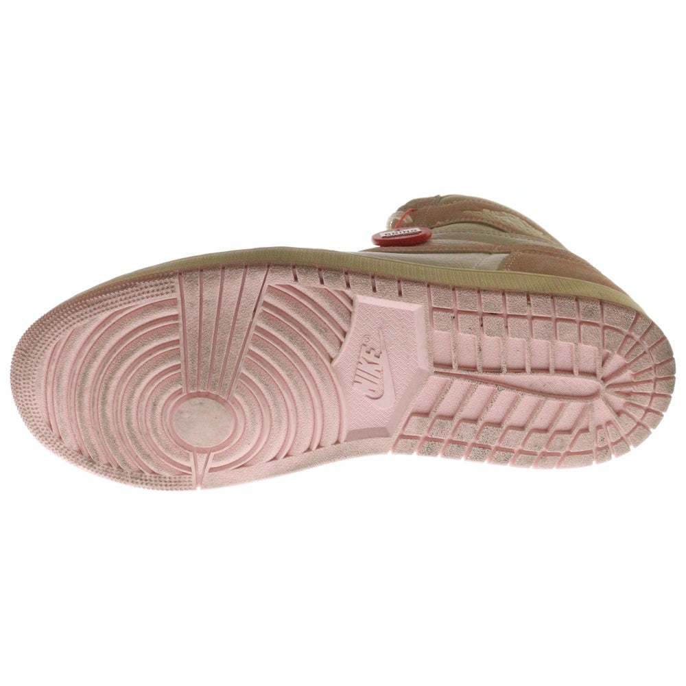 NIKE(ナイキ) WMNS AIR JORDAN 1 RETRO HIGH OG Washed Pink FD2596-600 ウィメンズ エア ジョーダン 1 レトロ ウォッシュド ピンク ハイカットスニーカー US11.5/28.5cm