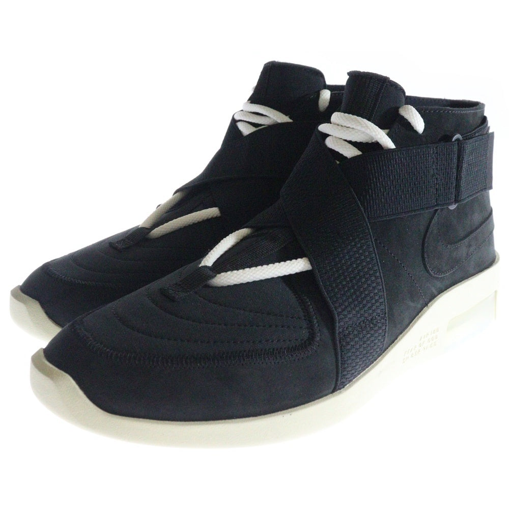 NIKE(ナイキ) ×FEAR OF GOD AIR RAID AT8087-002 フィアオブゴッド エアレイド ミッドカットスニーカー ブラック US11/29.0cm