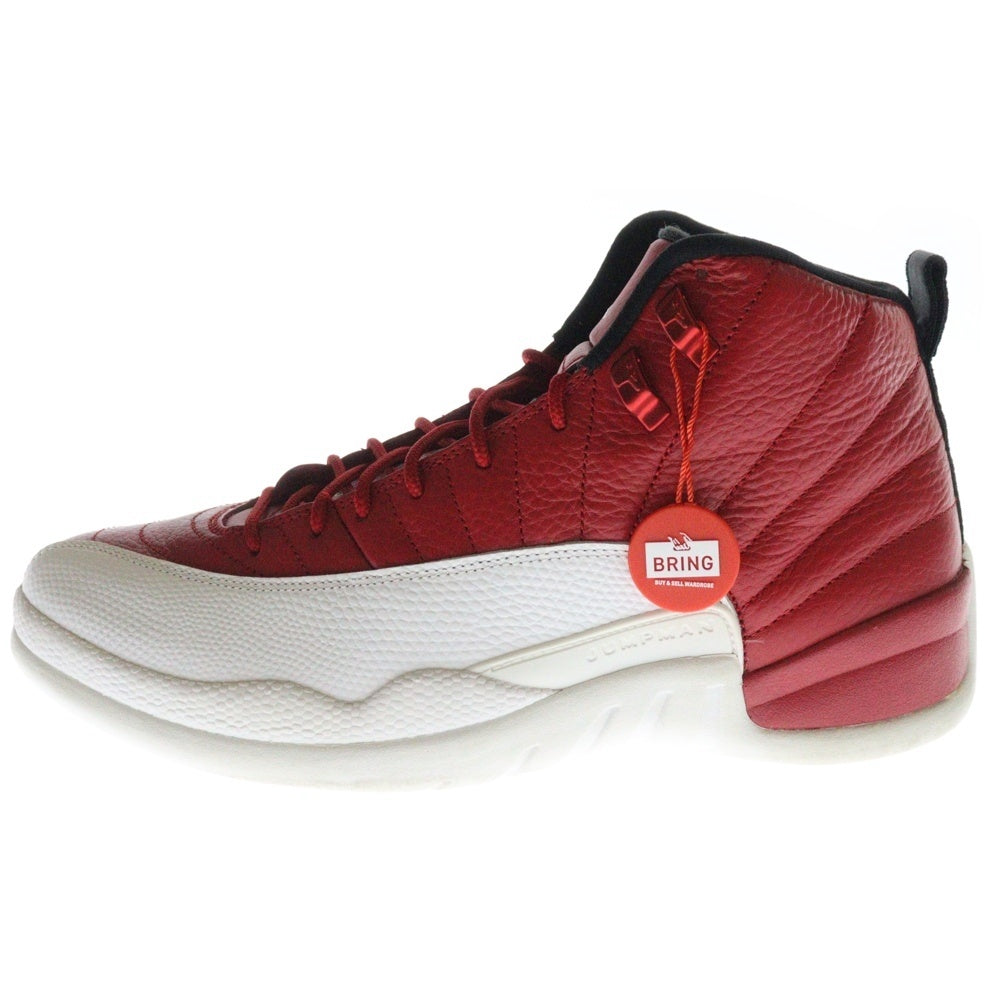 NIKE(ナイキ) AIR JORDAN 12 RETRO 130690-600 エアジョーダン ハイカットスニーカー ホワイト/レッド US10.5/28.5cm