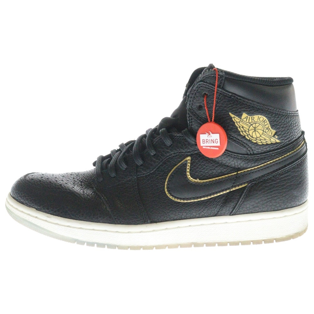 NIKE(ナイキ) AIR JORDAN 1 RETRO HIGH OG 555088-031 エアジョーダン 1 レトロ シティー オブ フライト ハイカットスニーカー ブラック US10/28.0cm
