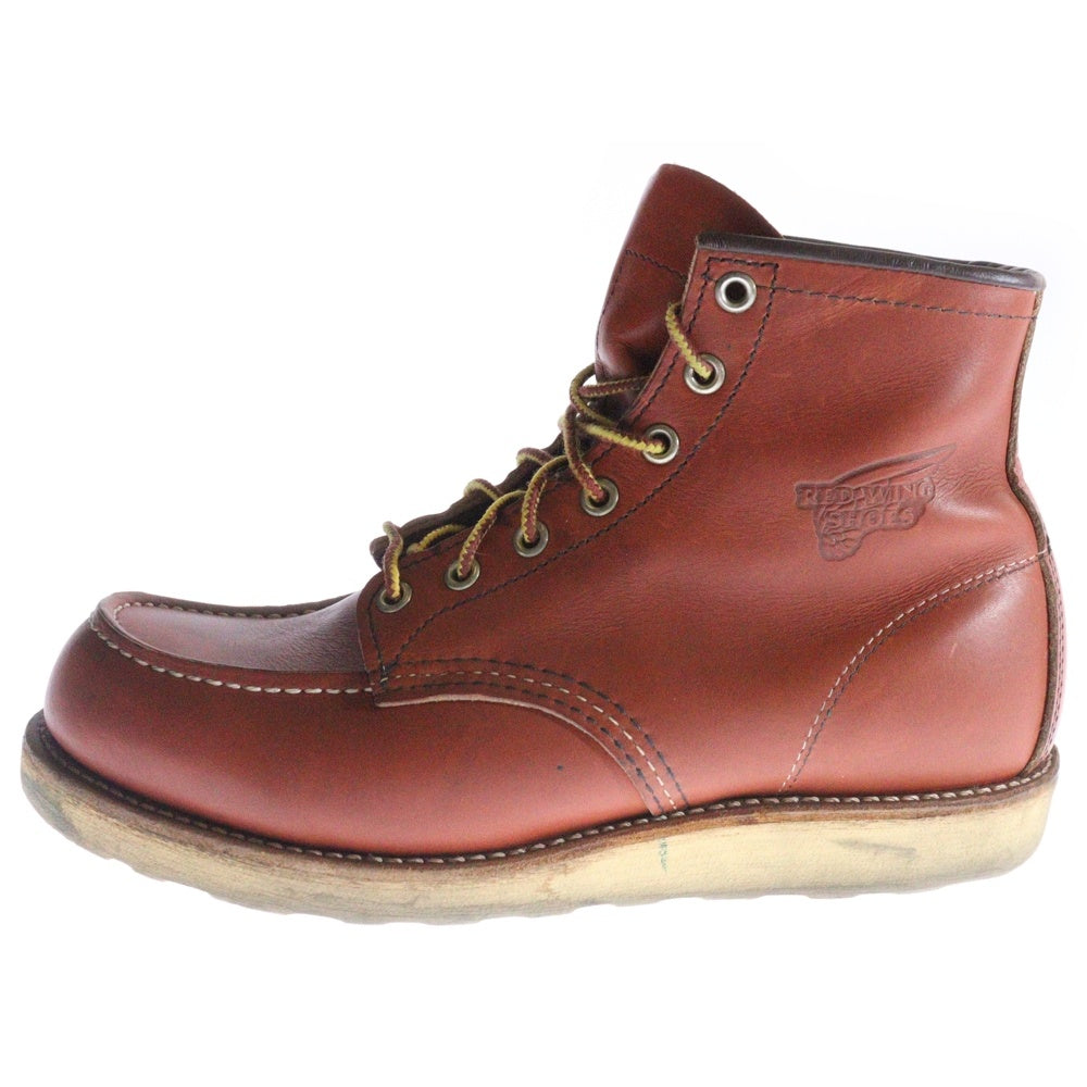 RED WING(レッド ウイング) 8875 CLASSIC MOC TOE クラシックモック レザー ショート ブーツ ワークブーツ ブラウン