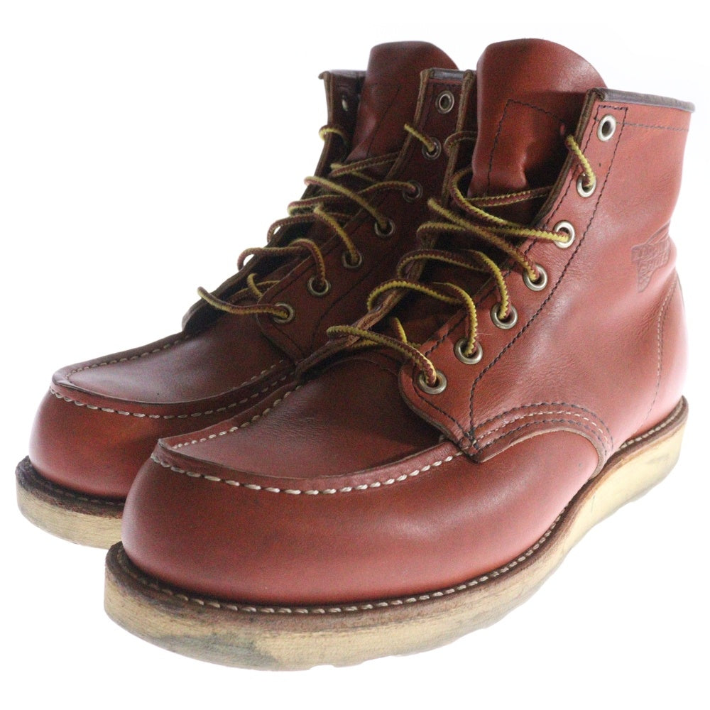RED WING(レッド ウイング) 8875 CLASSIC MOC TOE クラシックモック レザー ショート ブーツ ワークブーツ ブラウン