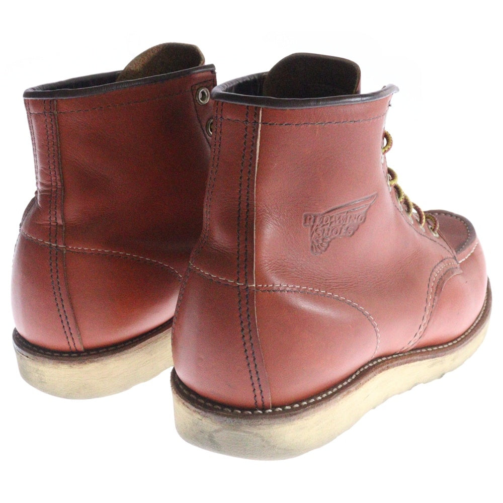 RED WING(レッド ウイング) 8875 CLASSIC MOC TOE クラシックモック レザー ショート ブーツ ワークブーツ ブラウン