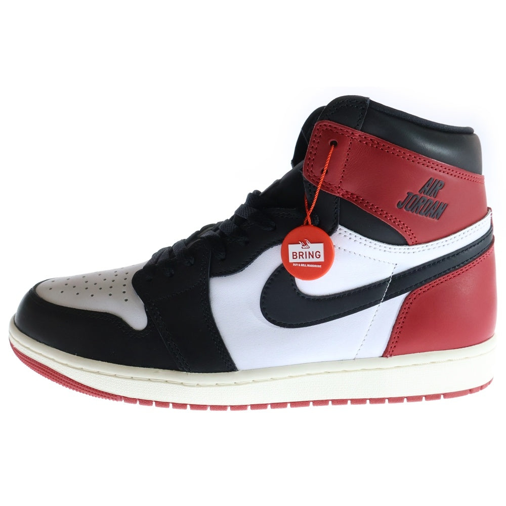 NIKE(ナイキ) AIR JORDAN 1 RETRO HIGH OG BLACK TOE REIMAGINED DZ5485-106 エアジョーダン1 レトロ OG ブラックトゥリイマジンド ハイカットスニーカー US12/30.0cm