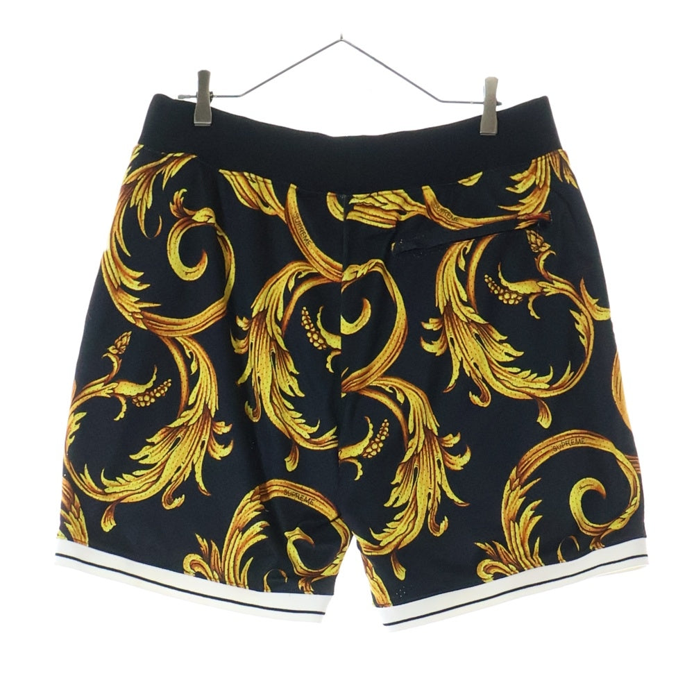 SUPREME(シュプリーム) 14SS×NIKE Basketball Short ナイキ バスケットボールショーツ 648794-010 ブラック/ゴールド