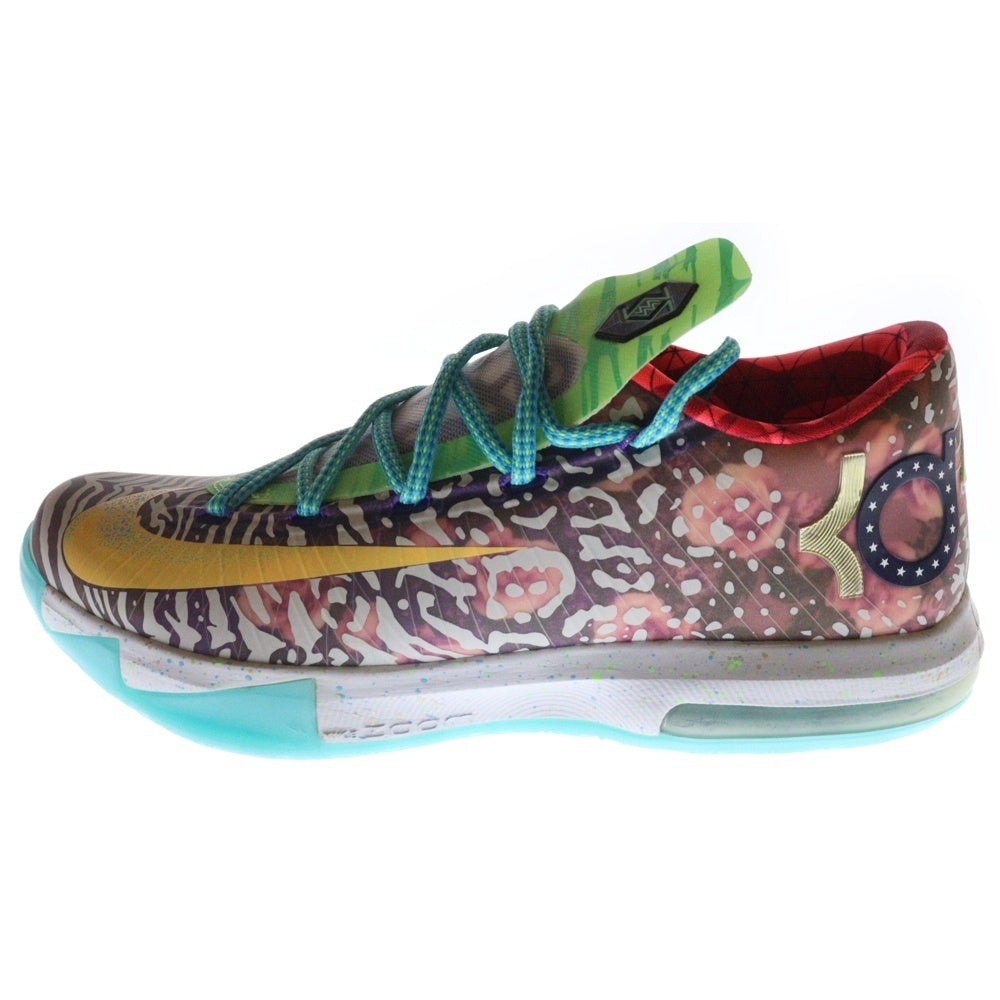 NIKE(ナイキ) KD VI PREMIUM WHAT THE KD ケビンデュラント プレミアム ワット ザ ローカットスニーカー マルチ US10/28cm 669809-500