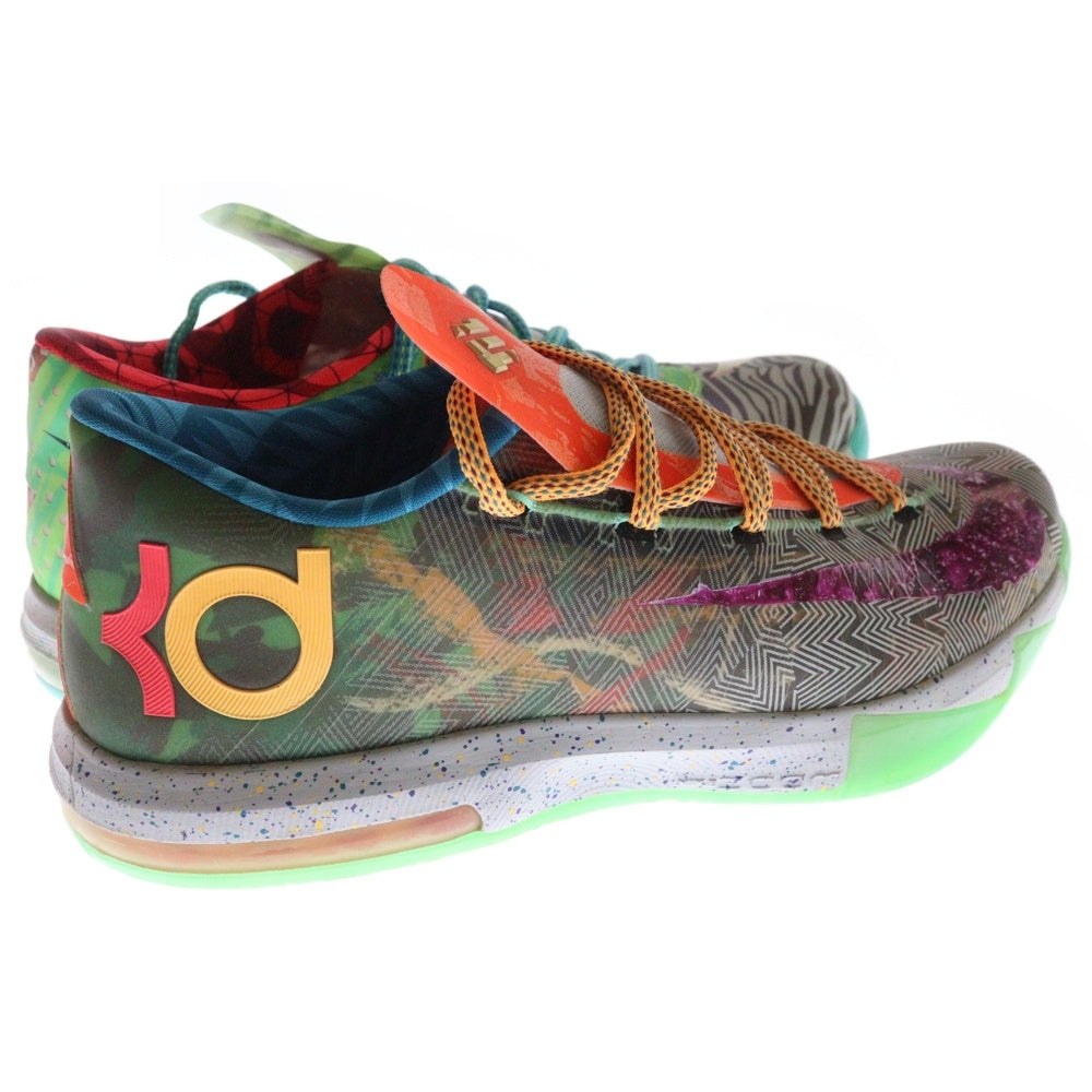 NIKE(ナイキ) KD VI PREMIUM WHAT THE KD ケビンデュラント プレミアム ワット ザ ローカットスニーカー マルチ US10/28cm 669809-500