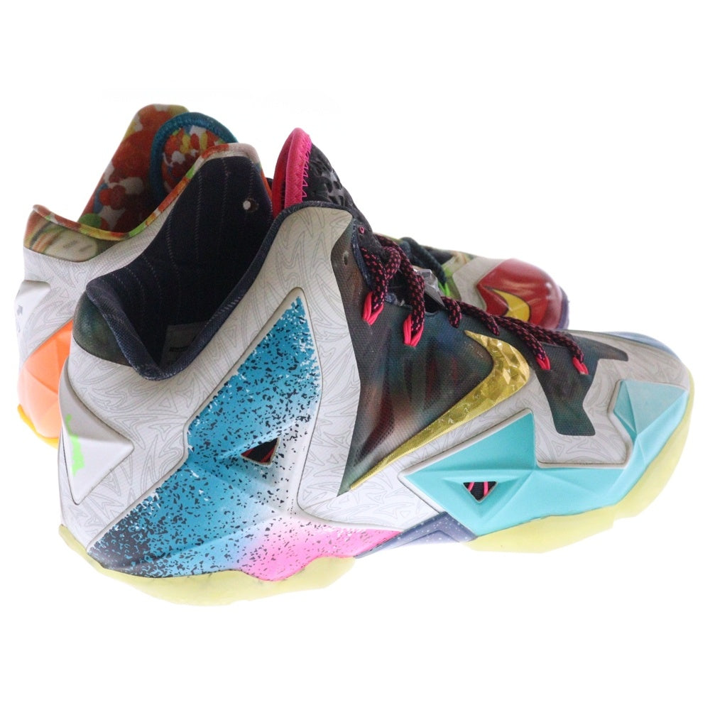 NIKE(ナイキ) LEBRON 11 PREMIUM WHAT THE 650884-400 レブロン11 ワットザ ハイカットスニーカー US11/29cm