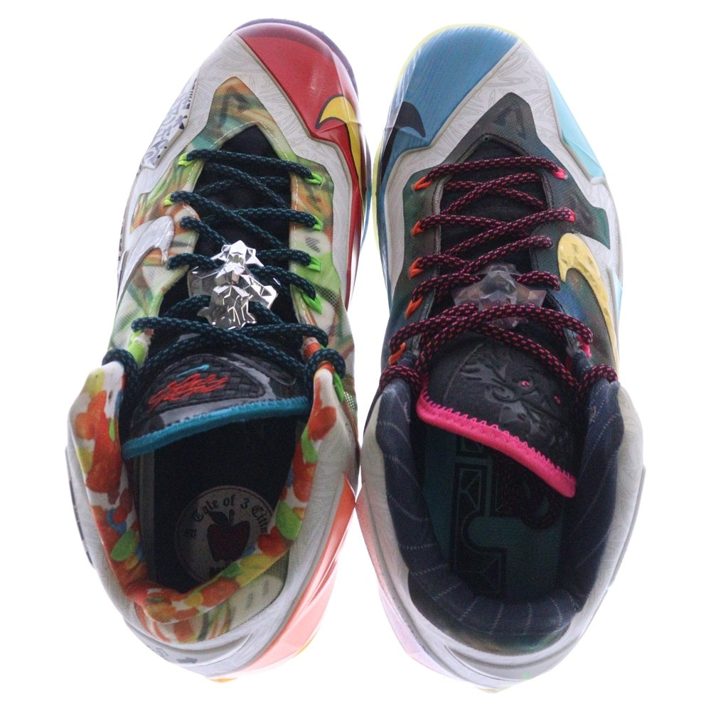 NIKE(ナイキ) LEBRON 11 PREMIUM WHAT THE 650884-400 レブロン11 ワットザ ハイカットスニーカー US11/29cm