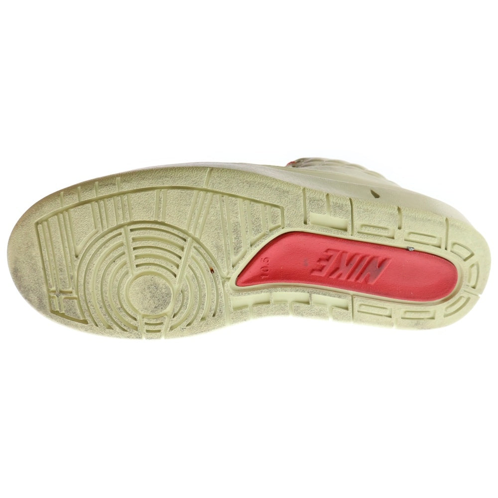 NIKE(ナイキ) ×JUST DON AIR JORDAN 2 RETRO BEACH ジャストドン エアジョーダン2レトロ ビーチ ハイカットスニーカー ベージュ US10.5/28.5cm 834825-250
