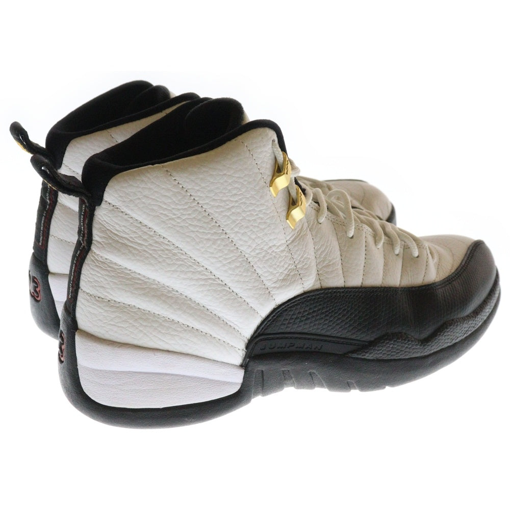 NIKE(ナイキ) 【観賞用 2013年製】AIR JORDAN 12 RETRO TAXI 130690-125 エアジョーダン12 タクシー ハイカットスニーカー US10.5/28.5cm ブラック/ホワイト