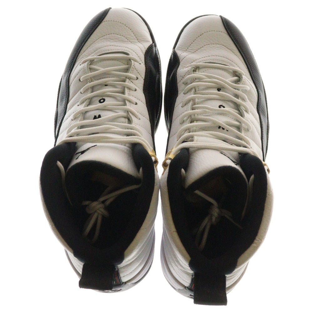 NIKE(ナイキ) 【観賞用 2013年製】AIR JORDAN 12 RETRO TAXI 130690-125 エアジョーダン12 タクシー ハイカットスニーカー US10.5/28.5cm ブラック/ホワイト