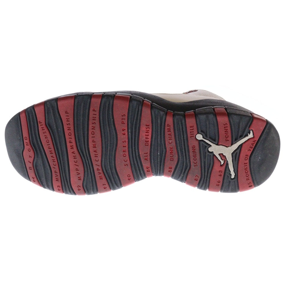 NIKE(ナイキ) 【観賞用 2015年3月製造】AIR JORDAN 10 RETRO DOUBLE NICKEL エアジョーダン10 レトロ ダブルニッケル ハイカットスニーカー ホワイト US10.5/28.5cm 310805-102