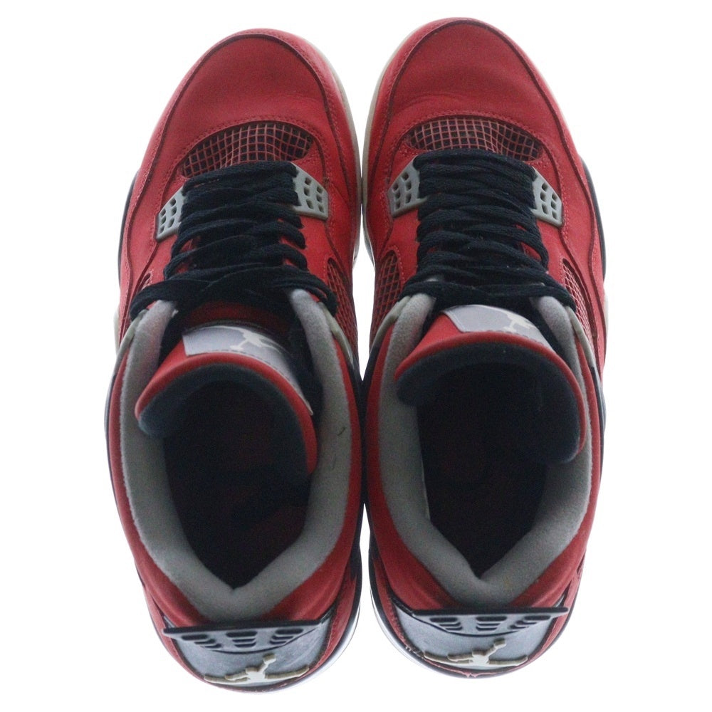 NIKE(ナイキ) AIR JORDAN 4 RETRO 308497-603 エアジョーダン4レトロ トロブラボー ハイカットスニーカーシューズ レッド US10.5/28.5cm