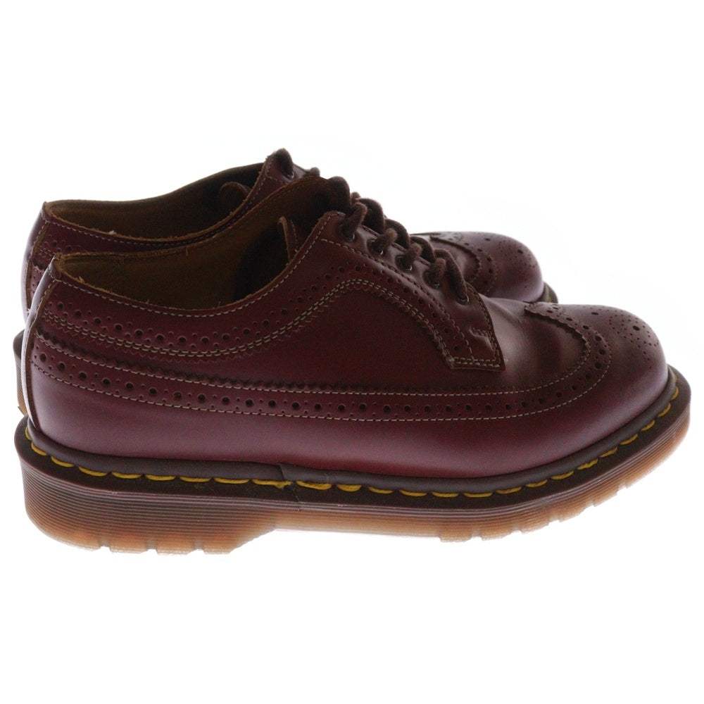 Dr.Martens(ドクターマーチン) BROGUE SHOE VINTAGE 3989 ウイングチップ フルブローグ ローカットシューズ ボルドー