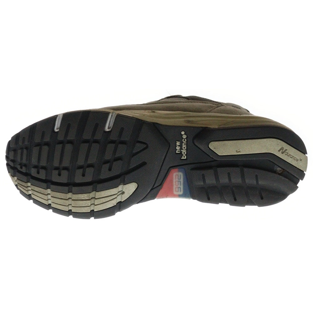 New Balance(ニューバランス) U992GY スエードローカットスニーカー グレー US8.5/26.5cm