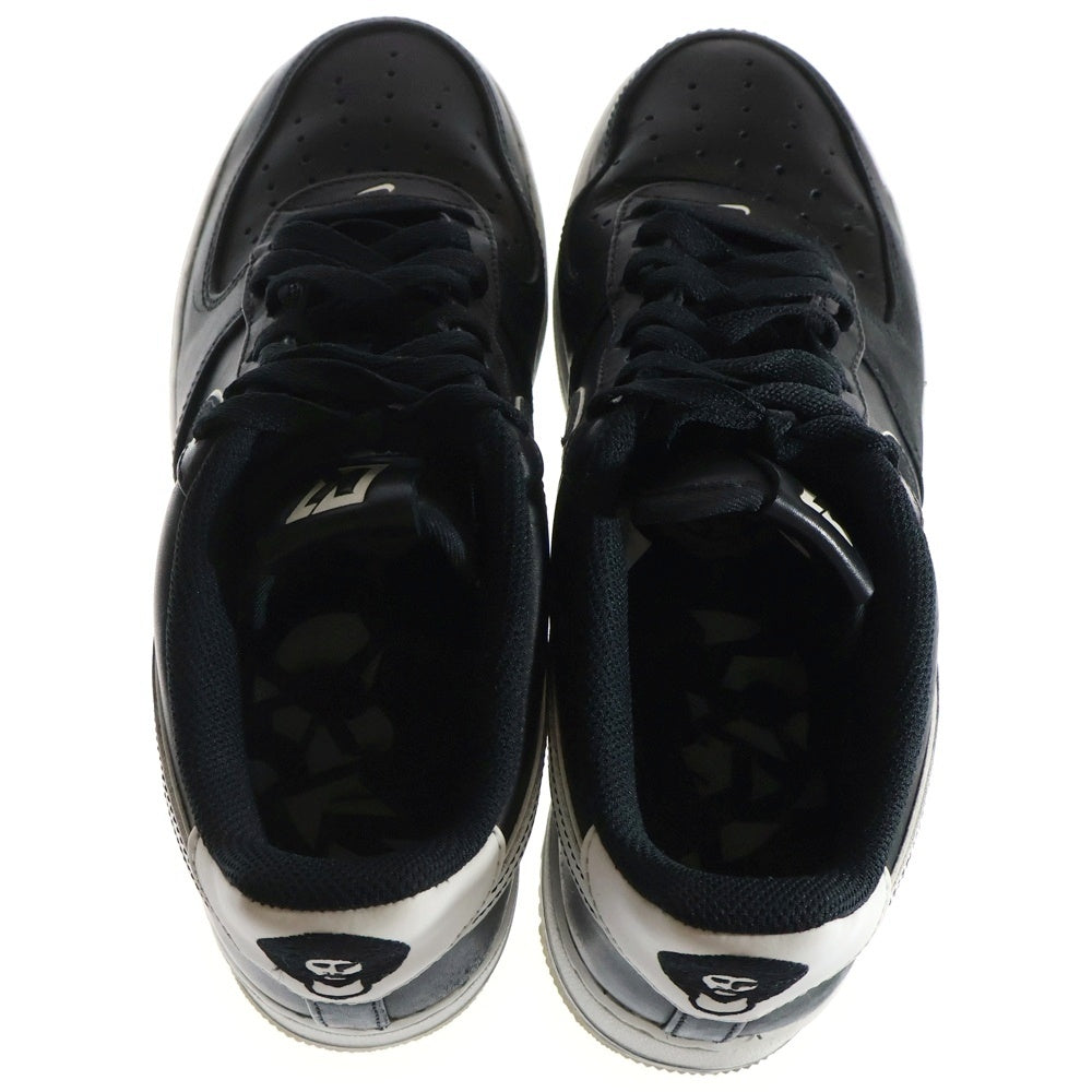 NIKE(ナイキ) ×Colin Kaepernick AIR FORCE 1 LOW CQ0493-001 コリン キャパニック エアフォースワン ローカットスニーカー ブラック/ホワイト US9/27.0cm