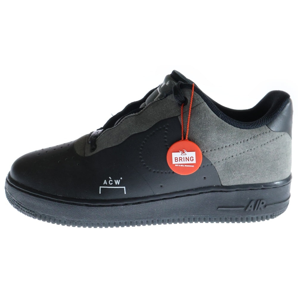 NIKE(ナイキ) ×A-COLD-WALL AIR FOECE 1 LOW BQ6924-001 アコールドウォール エアフォース1 ローカットスニーカー ブラック/グレー US9/27.0cm