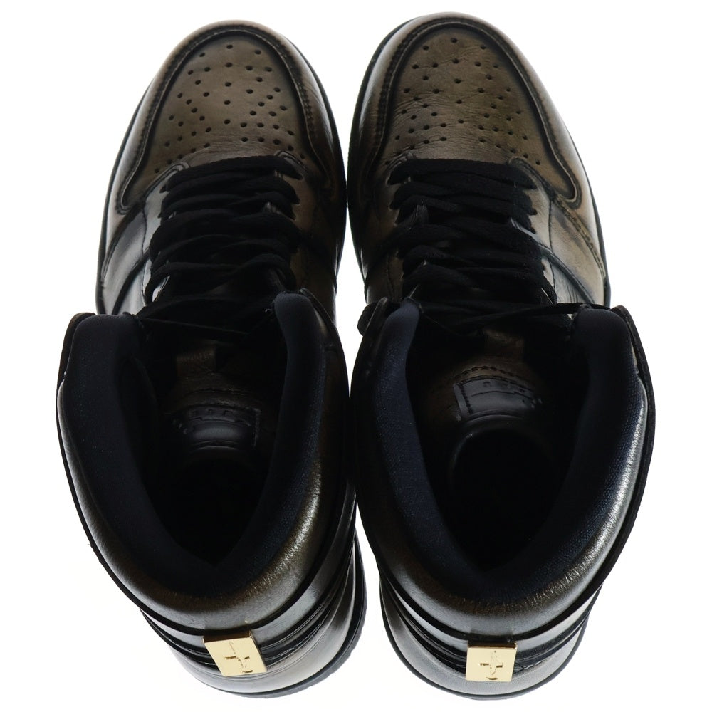 NIKE(ナイキ) AIR JORDAN 1 RETRO HIGH OG WINGS AA2887-035 エアジョーダン レトロ ハイ ウイングス スニーカーシューズ ブラック/ゴールド US10/28.0cm