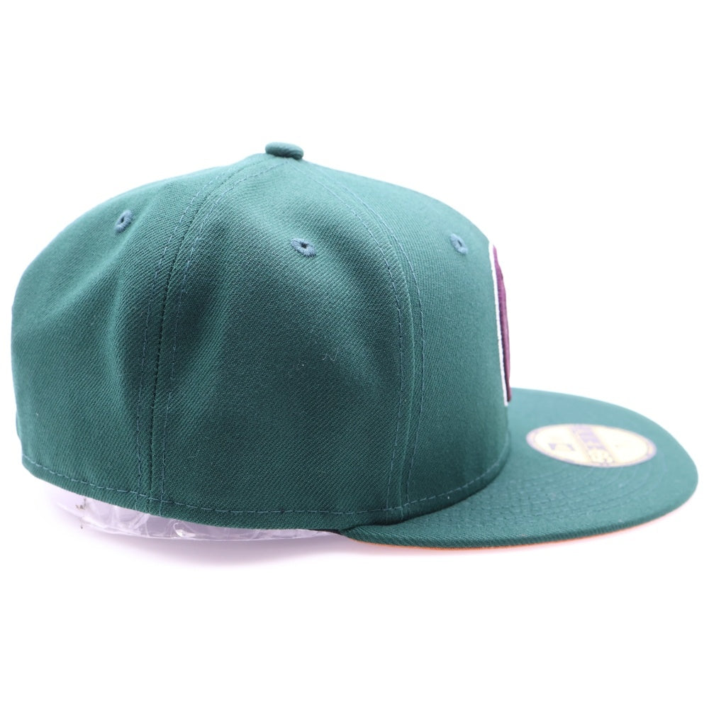 NEW ERA(ニューエラ) 59FIFTY Turkey Dinner ミルウォーキーバックス 6パネル ベースボールキャップ グリーン