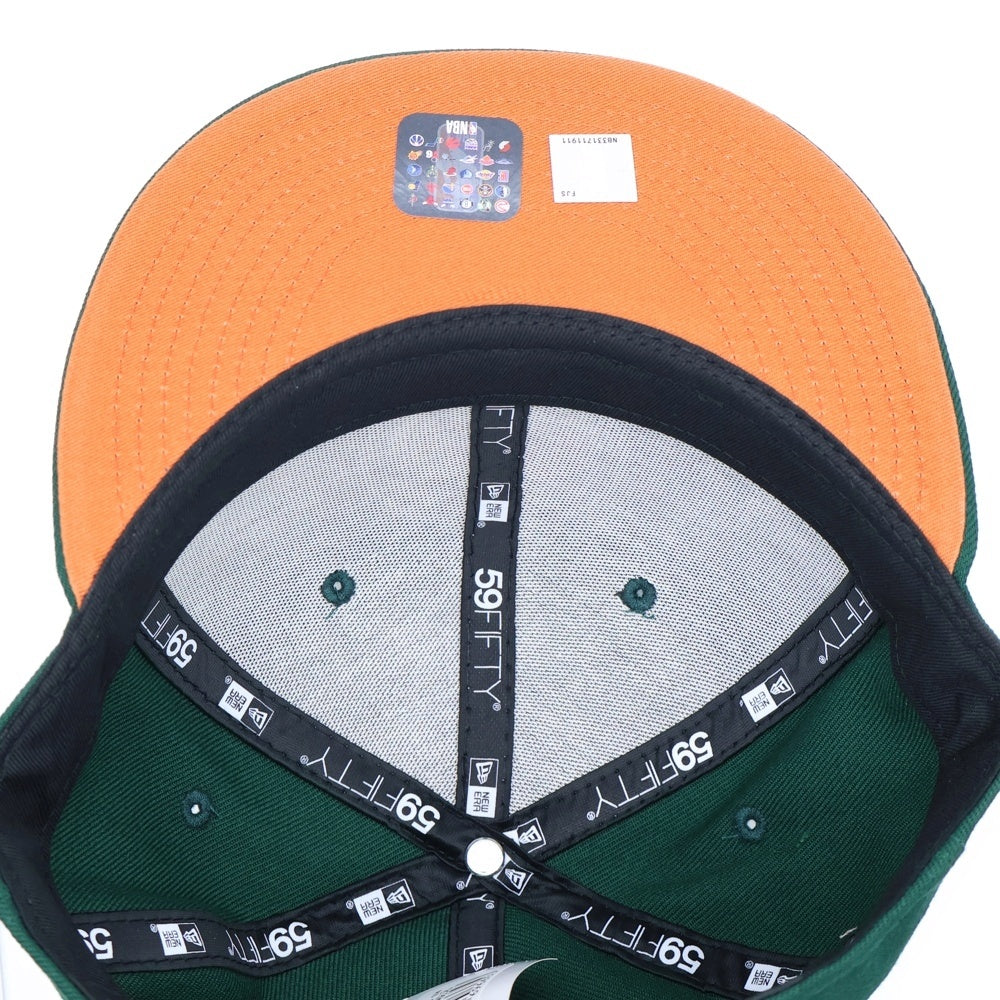 NEW ERA(ニューエラ) 59FIFTY Turkey Dinner ミルウォーキーバックス 6パネル ベースボールキャップ グリーン