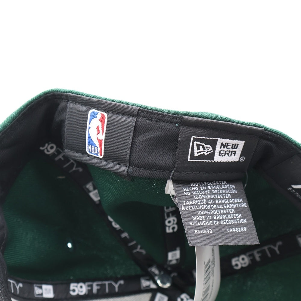NEW ERA(ニューエラ) 59FIFTY Turkey Dinner ミルウォーキーバックス 6パネル ベースボールキャップ グリーン