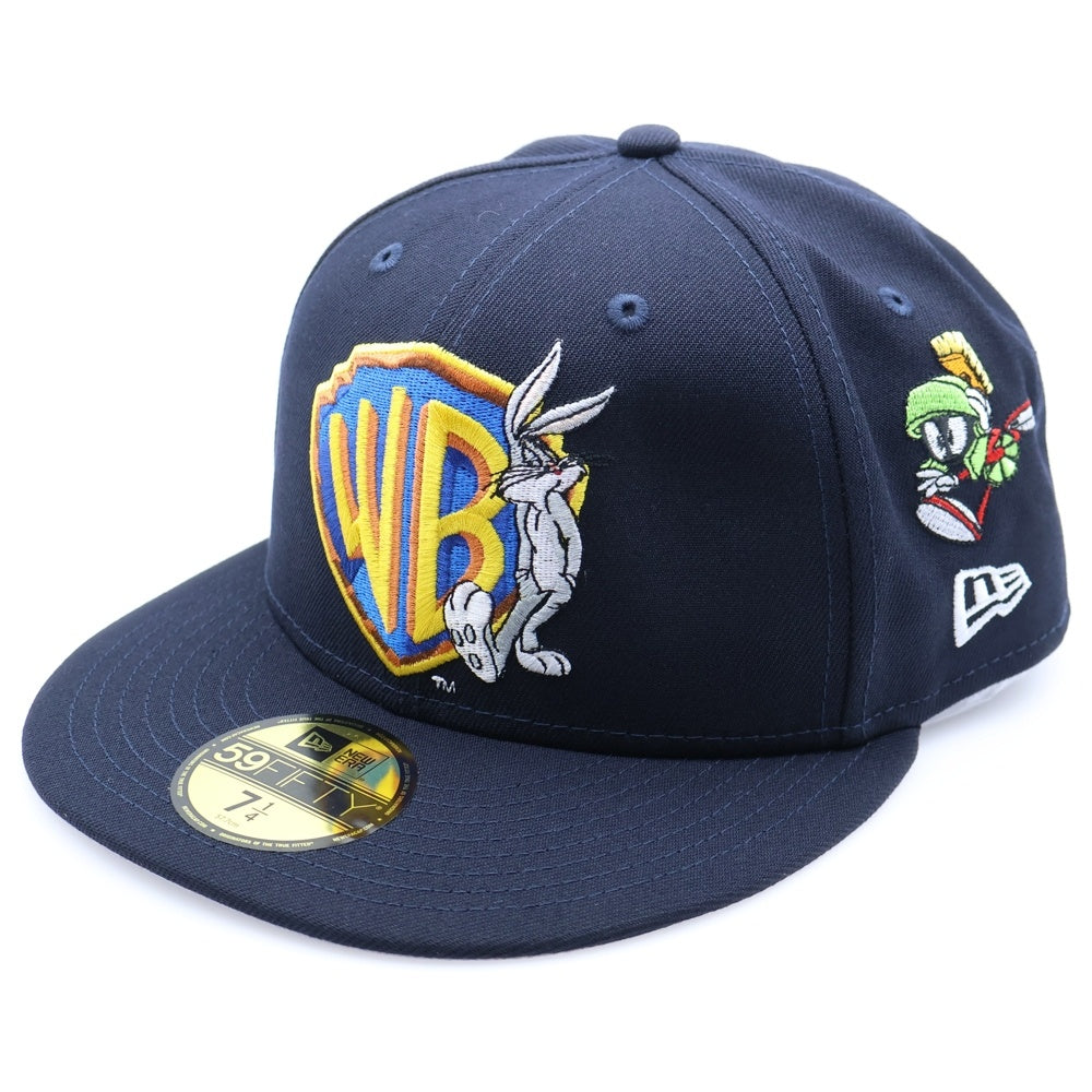 NEW ERA(ニューエラ) 59FIFTY Warner Brothers ワーナーブラザーズ 6パネル ベースボールキャップ ブラック